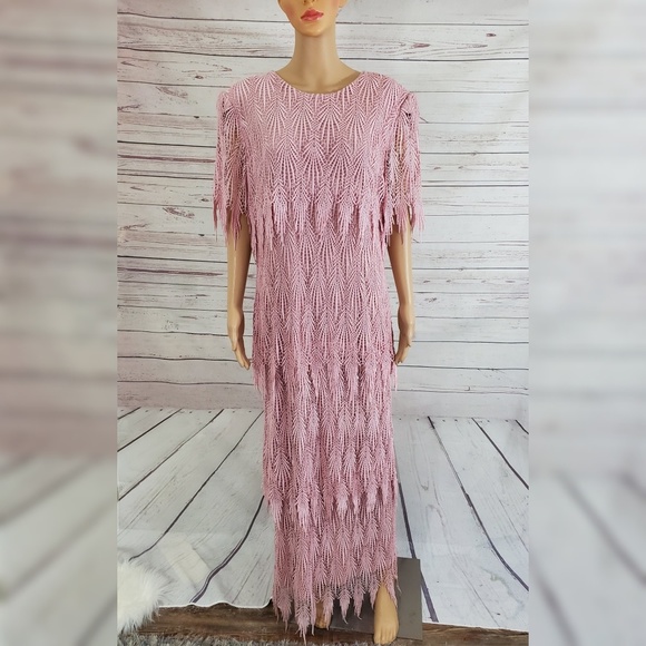 Dela-Jo Dresses & Skirts - Dela Jo Dress Mauve Size 18